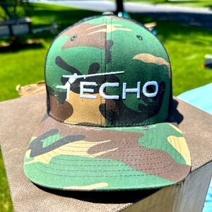 Echo Fly Fishing Camo Trucker Hat